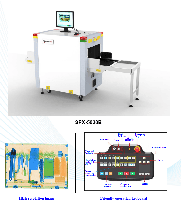 X RAY Baggage Scanner  SPX-5030B